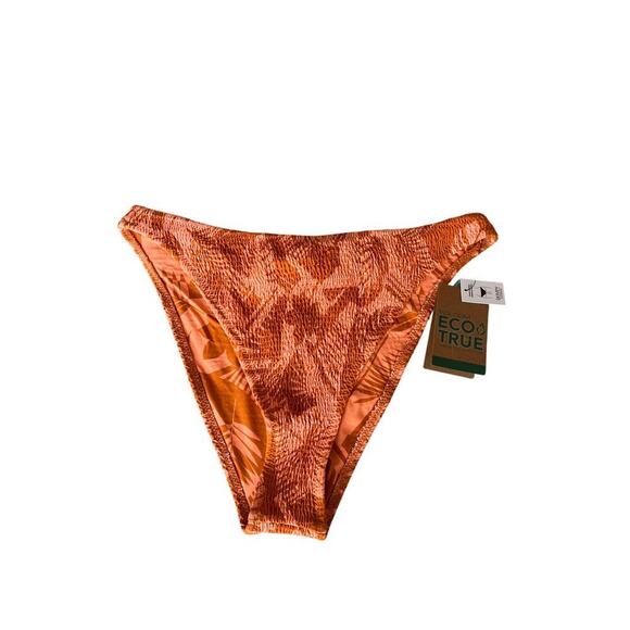 VOLCOM BLOCKED OUT SKIMPY BOTTOM in Irange, size Medium, NWT - Picture 4 of 8